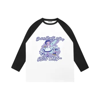 BETTY BOOP SS24 T Shirt Women's White/Black