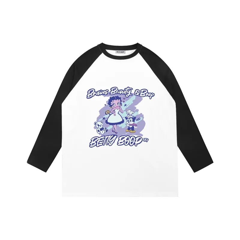 BETTY BOOP SS24 T Shirt Women's White/Black-0