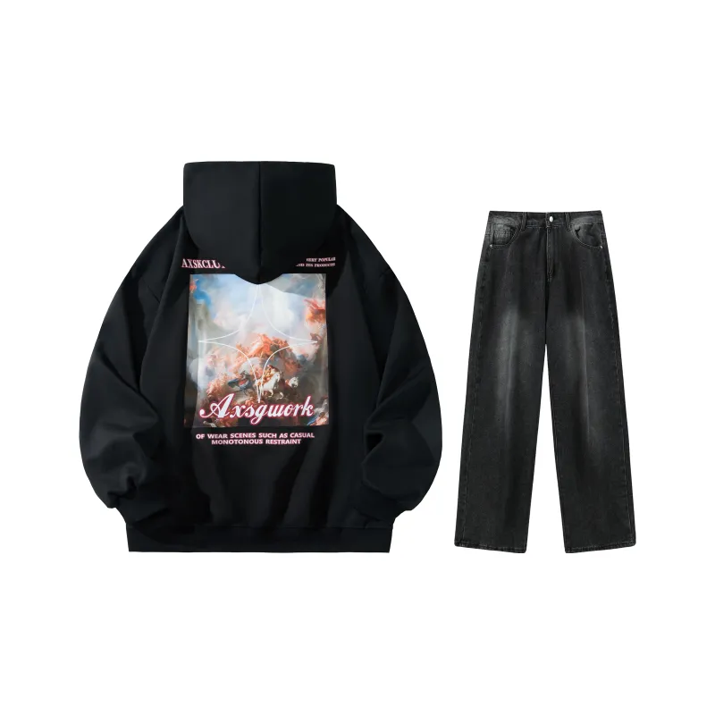 A.X.S.K Sweatshirt Sets Men-45