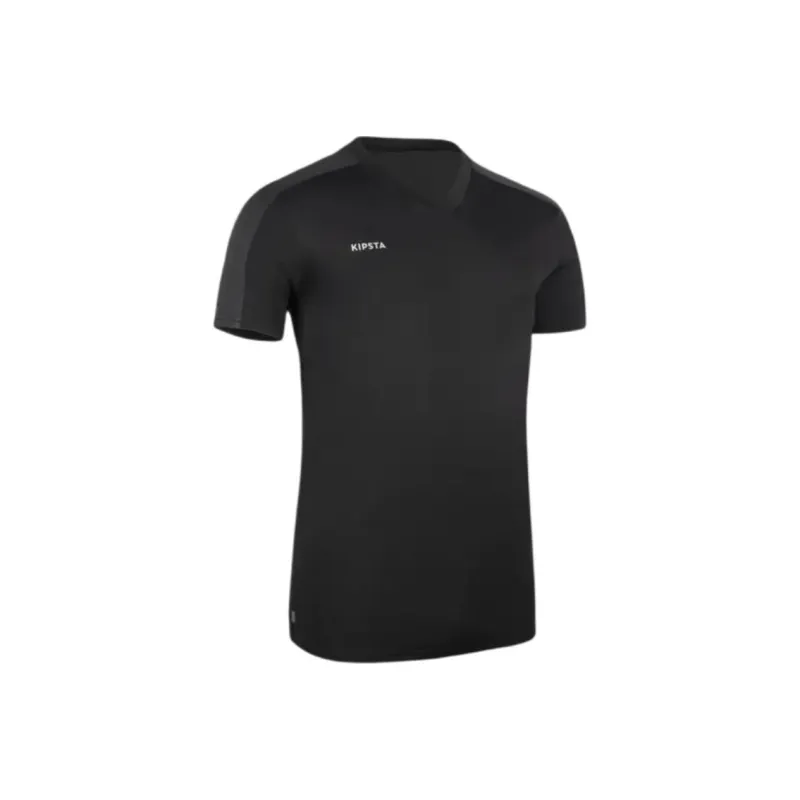 DECATHLON Soccer Jersey Unisex Smoky Black/Graphite Gray-0