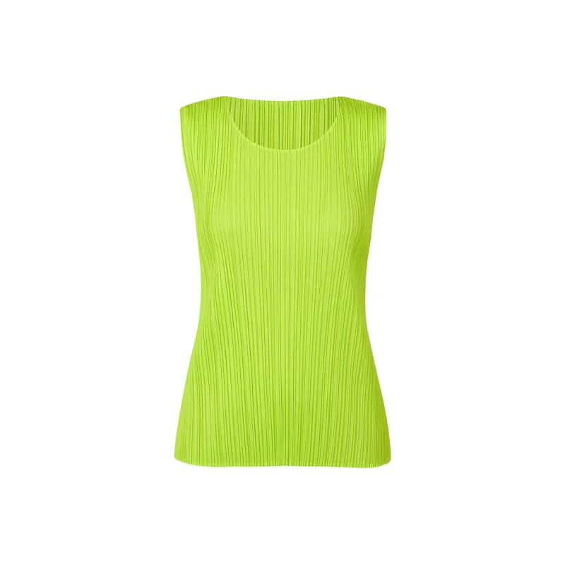 PLEATS PLEASE ISSEY MIYAKE Tank Tops Women's Green-0