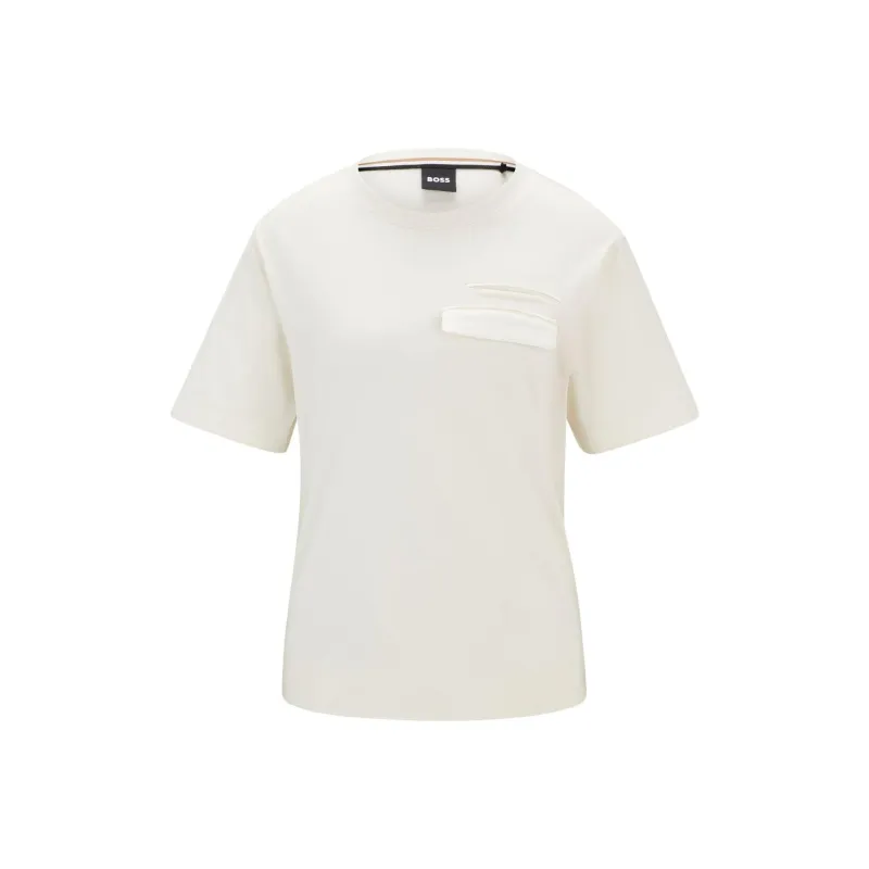HUGO BOSS Cut out Detailing T shirt-0
