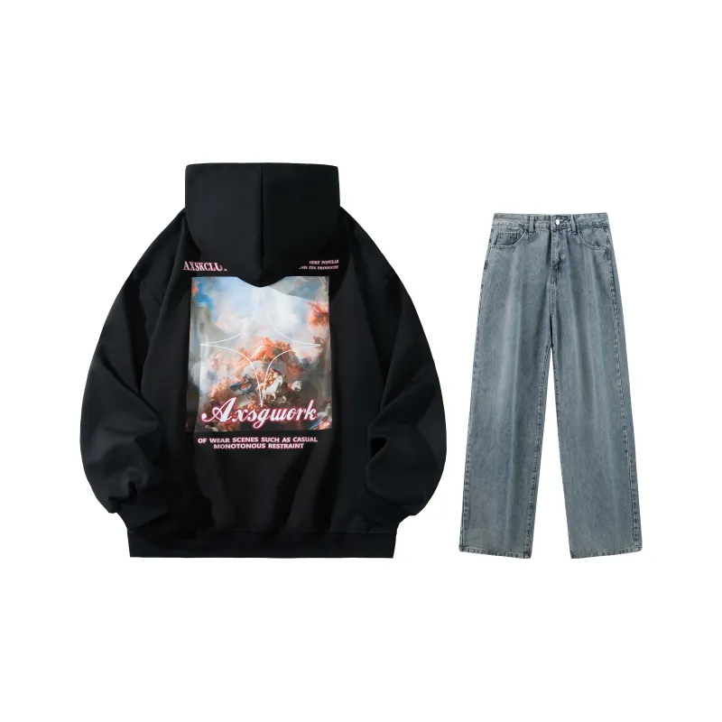 A.X.S.K Sweatshirt Sets Men-94