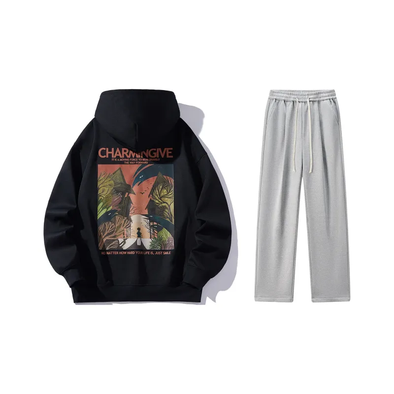 IVEIII Sweatshirt Sets Unisex-6