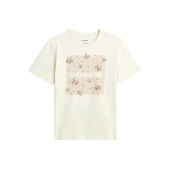 COACH Regular T Shirt Women's Cream