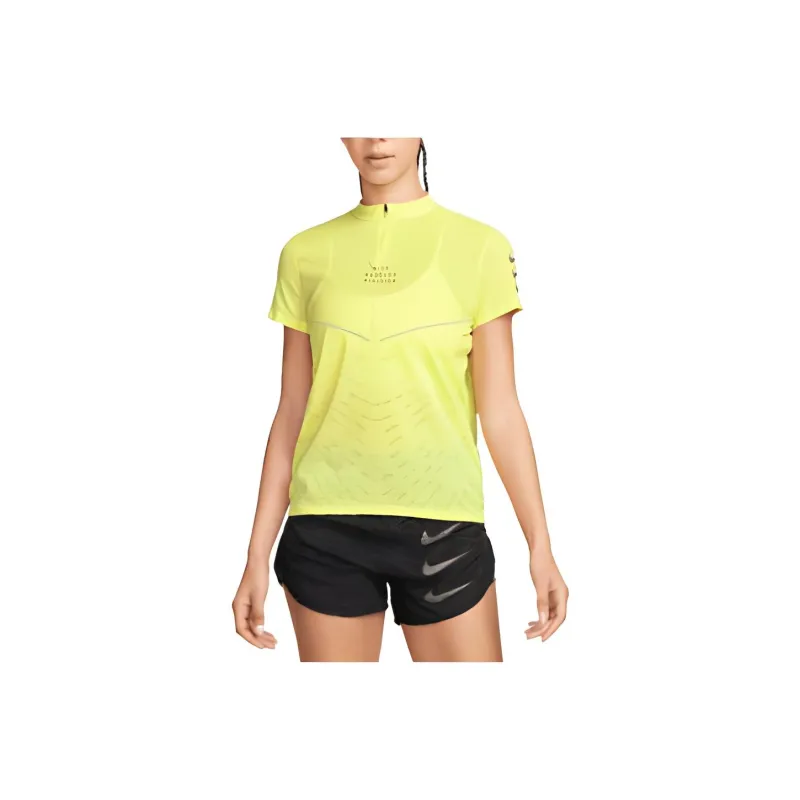 Nike T Shirts Women's Yellow-0