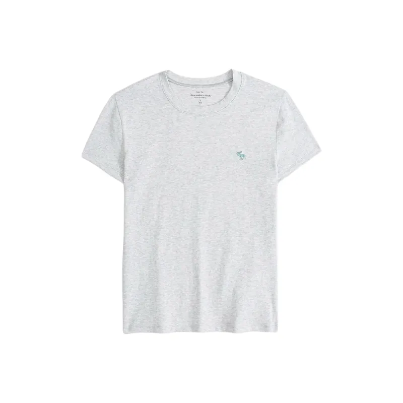 Abercrombie＆Fitch T Shirt Women's Light Gray-0