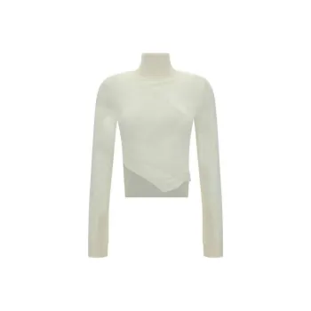 MM6 Maison Margiela High Neck Long Sleeved Jumper