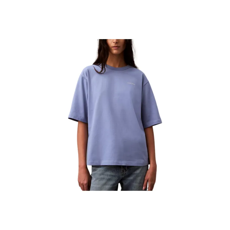 CALVIN KLEIN T Shirt Women's Purple Gray Europe Version-0