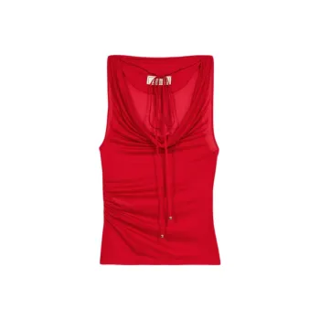 Blumarine Cowl neck Tank Top
