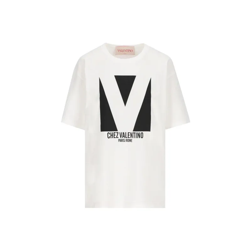 Valentino T-Shirt Women's White-0