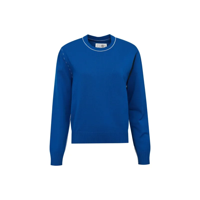 MM6 Maison Margiela Sweater Women's Blue-0