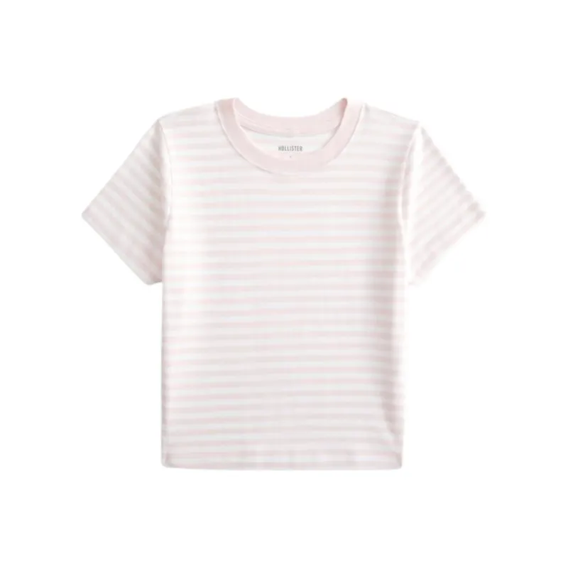 Hollister Regular T Shirt Women's Pink-0