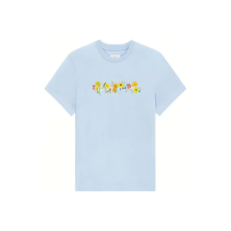 GIVENCHY SS22 T Shirt Women's Blue-0