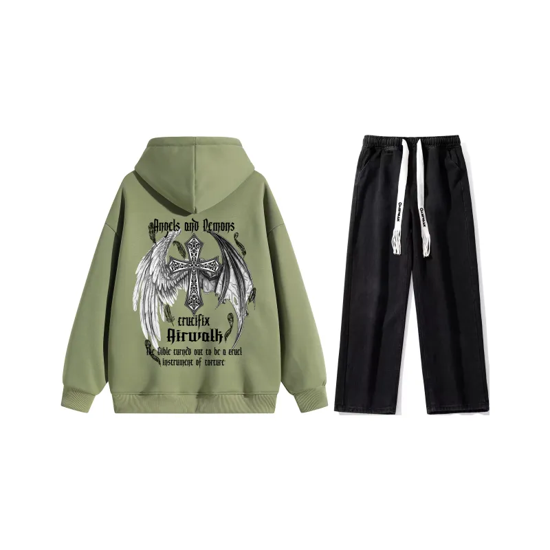 Airwalk Sweatshirt Sets Unisex-8