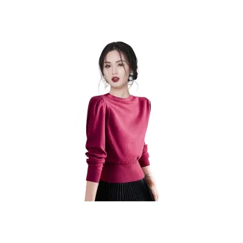 Daisy Sweaters Women's Fuchsia