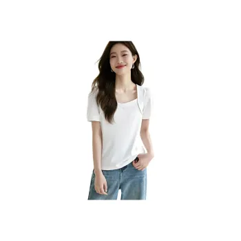 Mo Han Yi Mei T Shirt Women's White