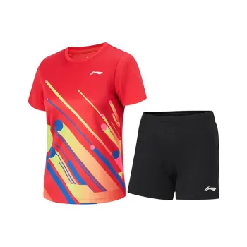 LiNing Table Tennis Series Casual Sportswear Unisex Cherry Total Crimson