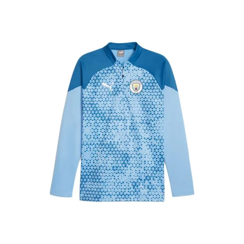 PUMA Essentials Soccer Jerseys Men Light Blue-0