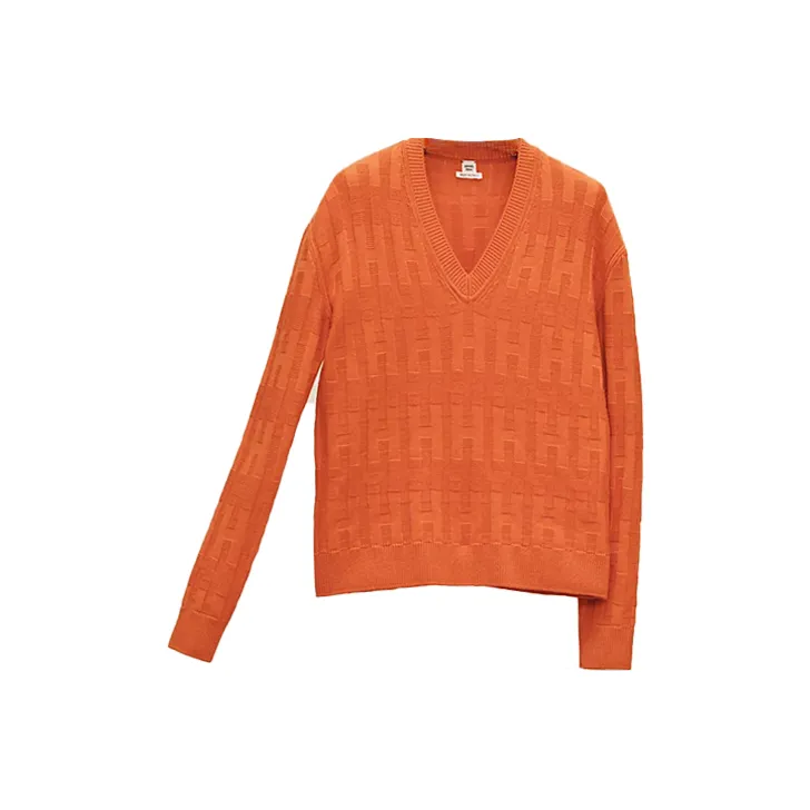 HERMES Sweaters Women's Orange-0