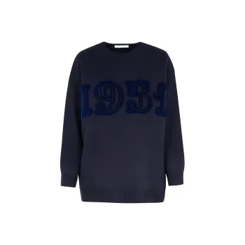 MaxMara Fido Crewneck Straight Hem Jumper