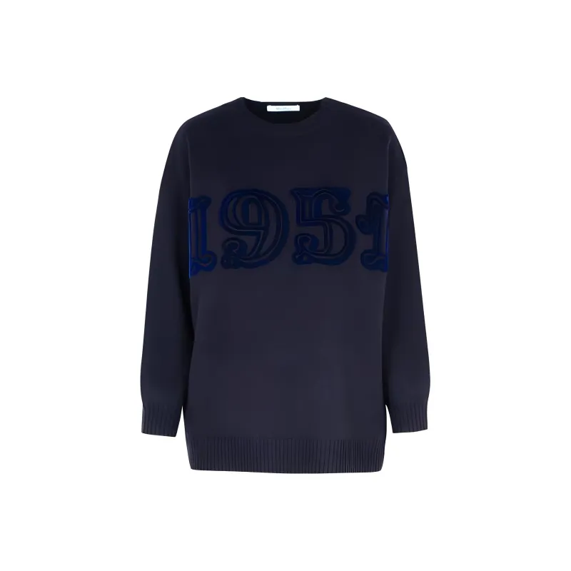 MaxMara Fido Crewneck Straight Hem Jumper-0