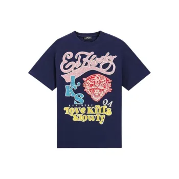 Ed Hardy T Shirt Women's Midnight Blue