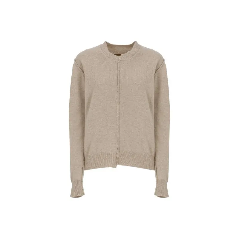 UMA WANG Exposed Seam Knitted Jumper-0