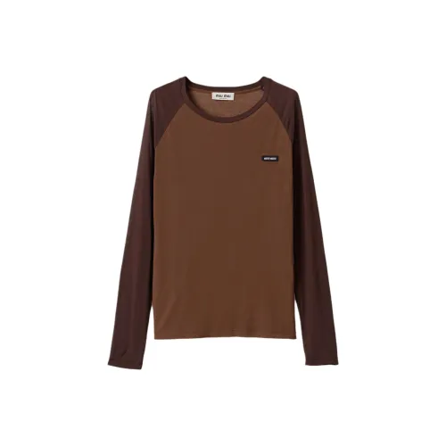MIU MIU T Shirt Women's Cinnamon