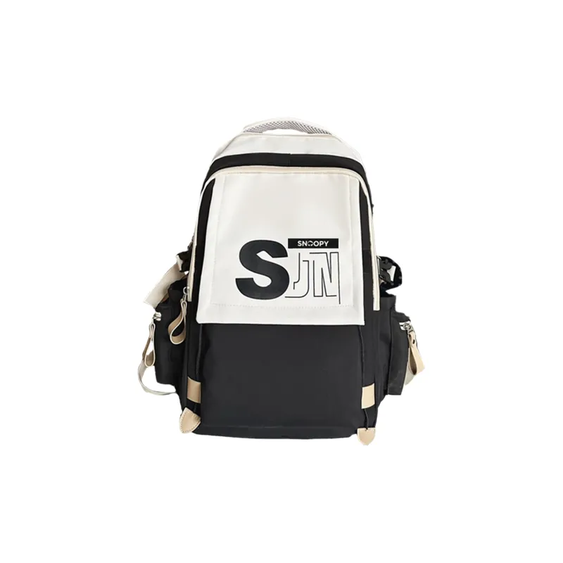 SNOOPY Polyester Travel Backpack Medium Size Unisex Multicolor-8