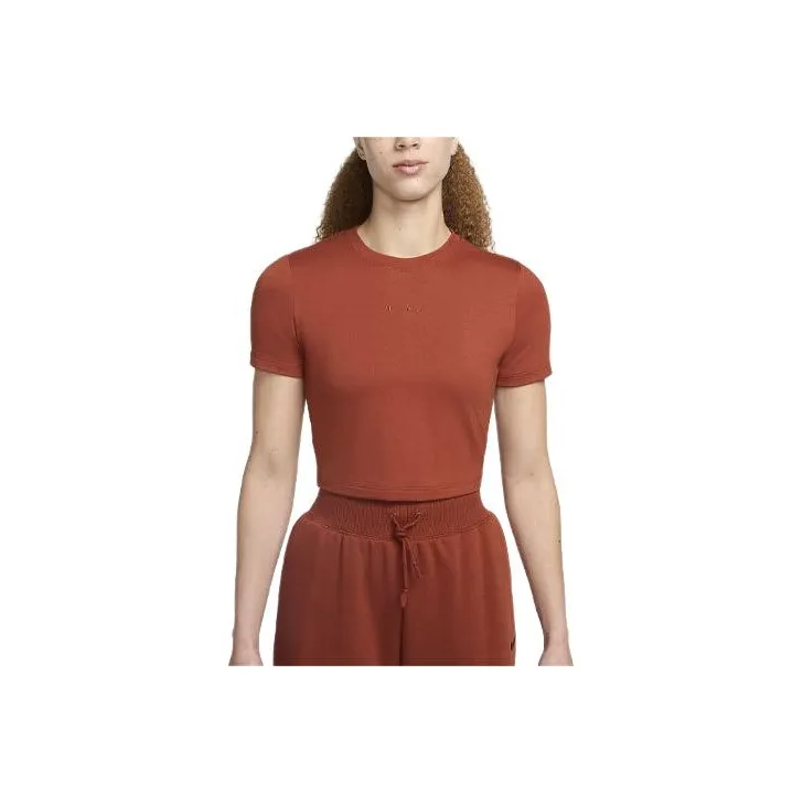 Nike Sportswear Essentials Series Regular T-Shirt Women's Light Brown-0