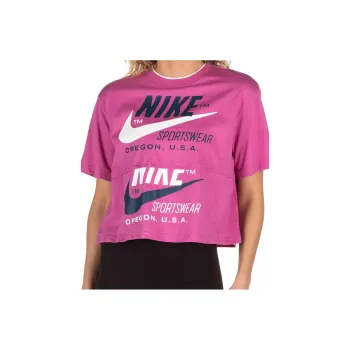 Nike Crop Tops Women's Pink