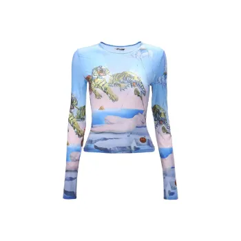 JYOSEI Crop Tops Women's Multicolor