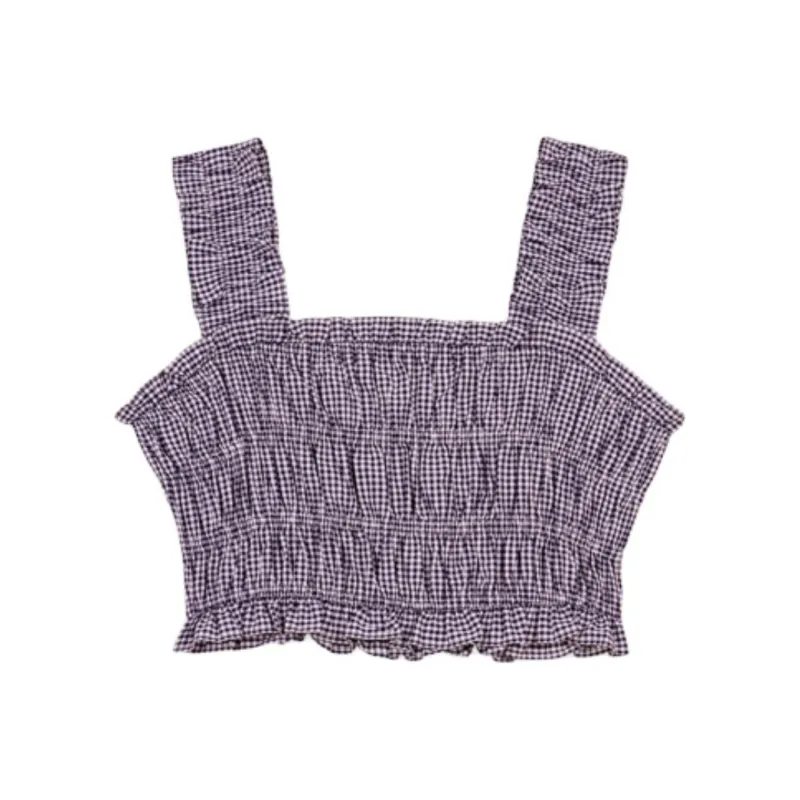 Maje Gingham print Top-0