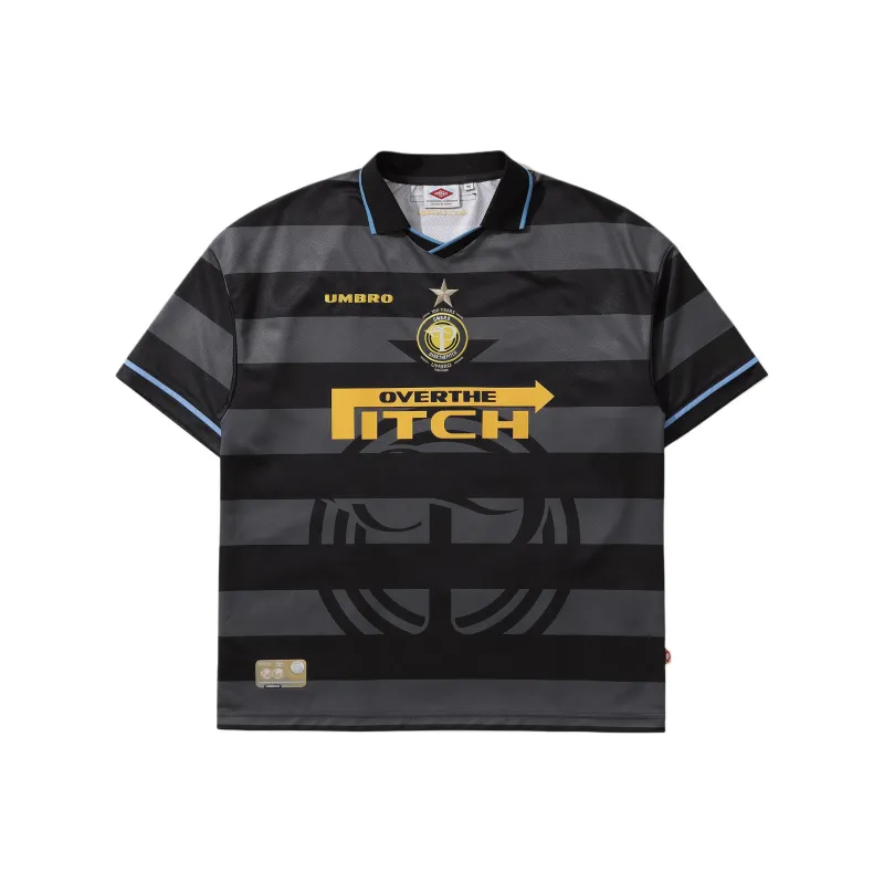 Umbro x OVER THE PITCH SS24 Soccer Jerseys Unisex Black Yellow-0