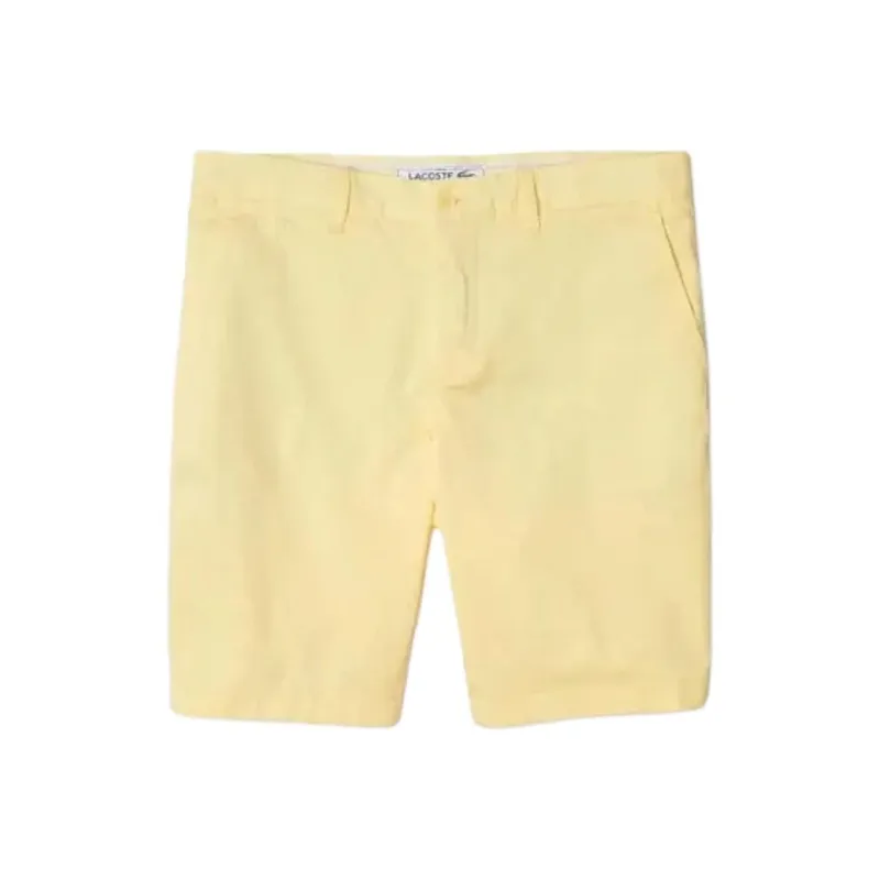 LACOSTE Casual Shorts Men's Yellow-0