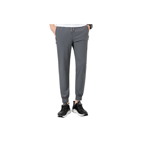 Adidas Casual Pants Unisex Light Gray Heather