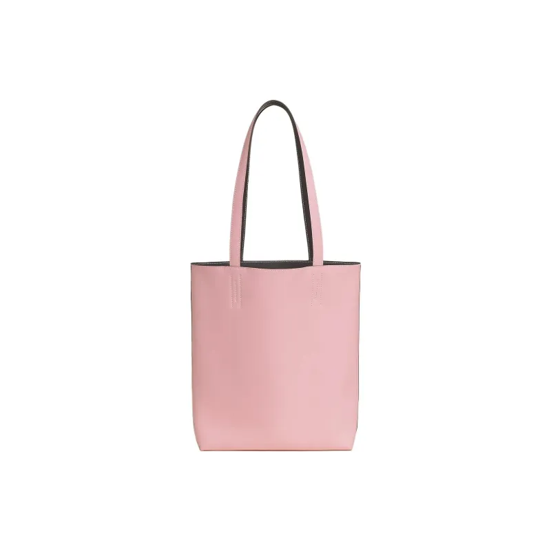 HERMES Double Sens Swift Calfskin Tote Bag, Shopping Bag, Shoulder Bag Women's Cherry Blossom Pink With Ebony-1