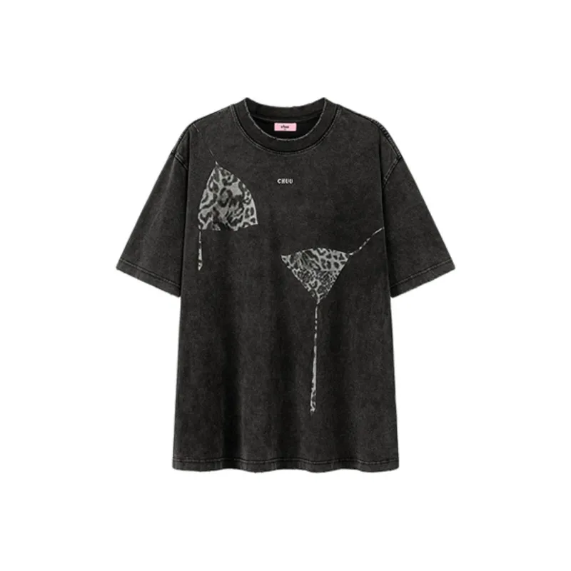 CHUU T Shirts Women's Black-0