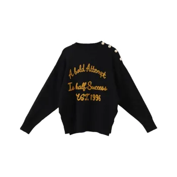 YUMOMO STAR Loose Fit Sweater Women's