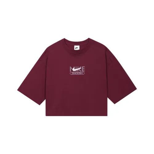 Nike Crop Tops Women's Red