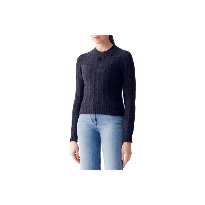 CHANEL Sweaters Women's Blue-0