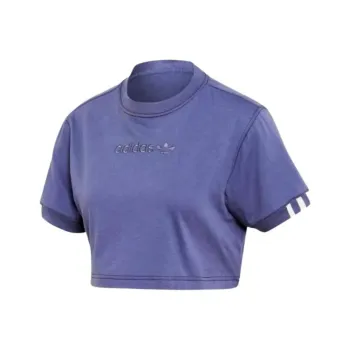 Adidas Originals Coeeze Crop Tops Women's Natural Indigo
