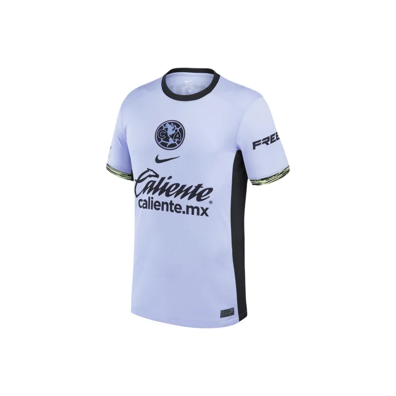 Nike Álvaro Fidalgo Club America 2023/24 Stadium Third Soccer Jerseys Alvaro Fidalgo 8 Size Men's Purple-0