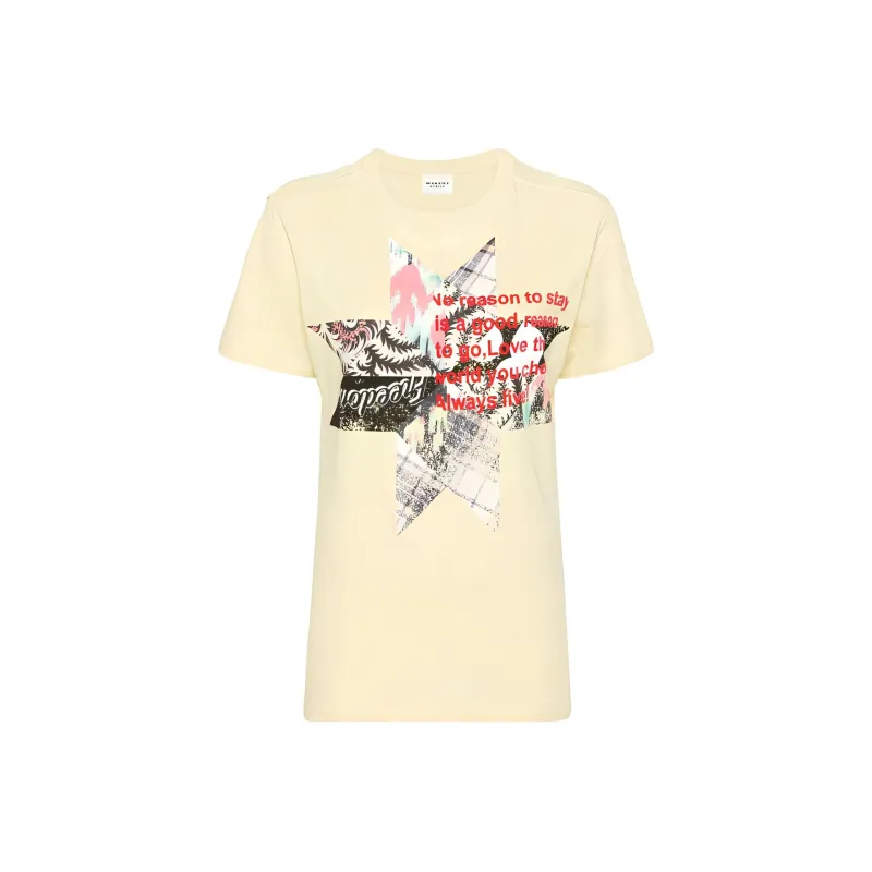 ISABEL MARANT ETOILE Zewel Graphic print T shirt-0
