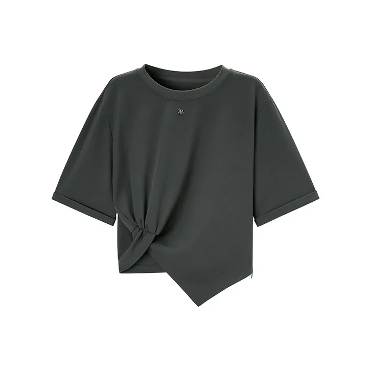 PEACEBIRD T Shirts Women's-2