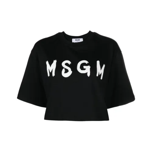MSGM Regular T Shirt Women's Black