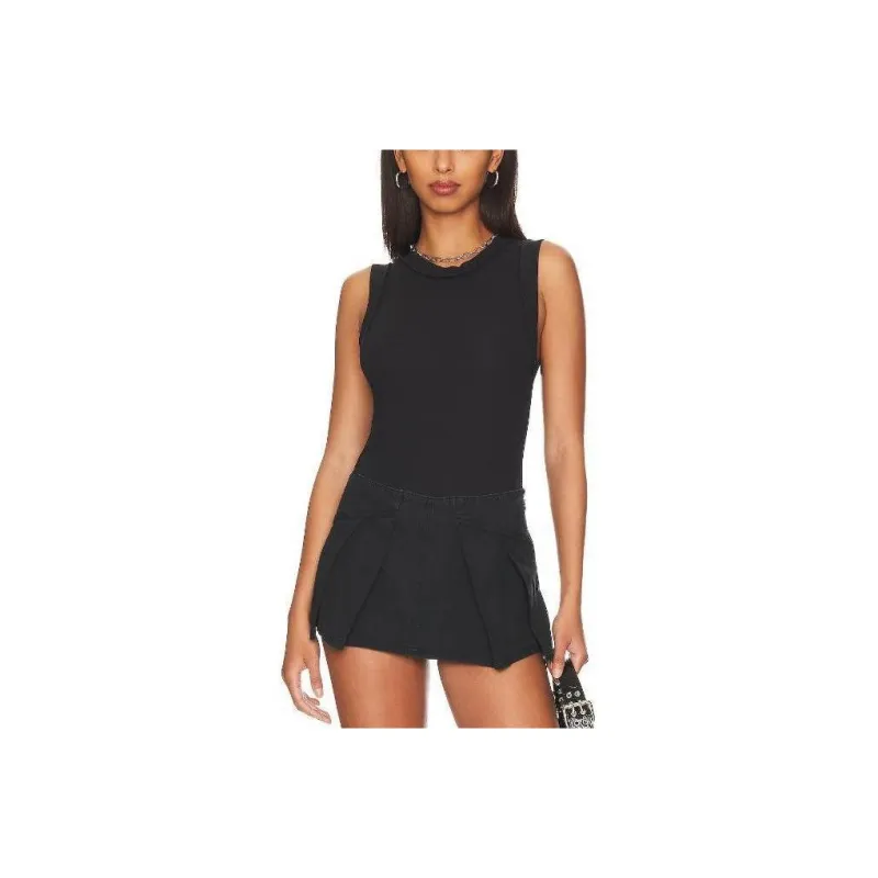 FREE PEOPLE T-Shirt Women's Black-0