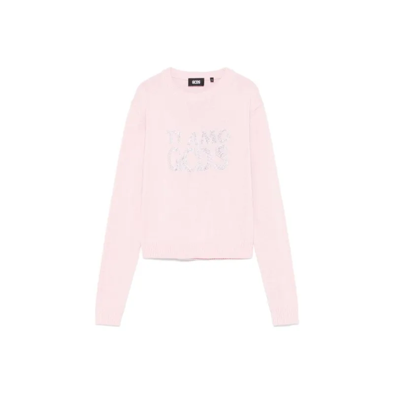 GCDS Ti Amo Bling Sweater-0