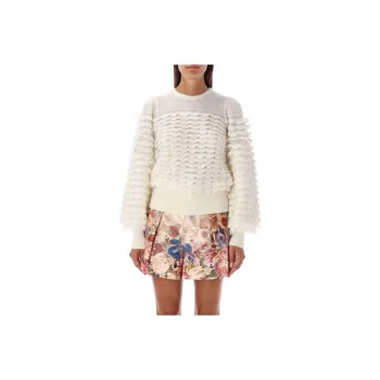 Zimmermann Luminosity Scallop Sweater